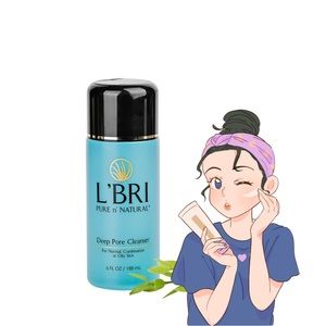 L’BRI Pure n’ Natural Deep Pore Cleanser Normal Combination Oily Blemished Skin